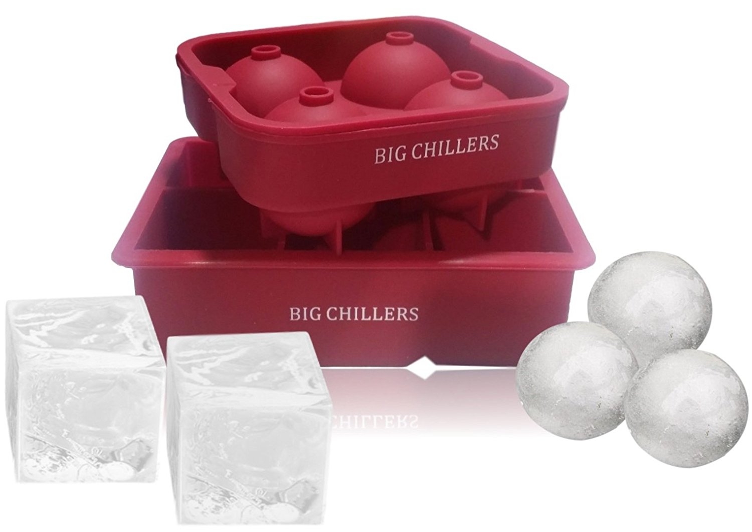 Ice Cube Tray Silicone Large Square And Sphere Round Best Offer Reviews Ice Cube Tray Silicone Large Square And Sphere Round