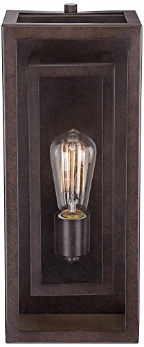 possini euro double box 15 1 2 h bronze outdoor light best offer reviews